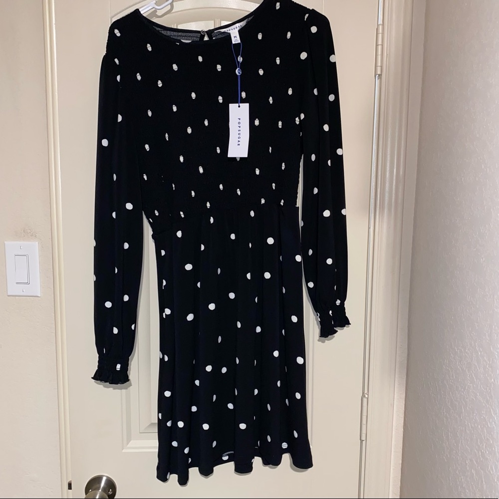 Pop Sugar Polk a dot dress size M